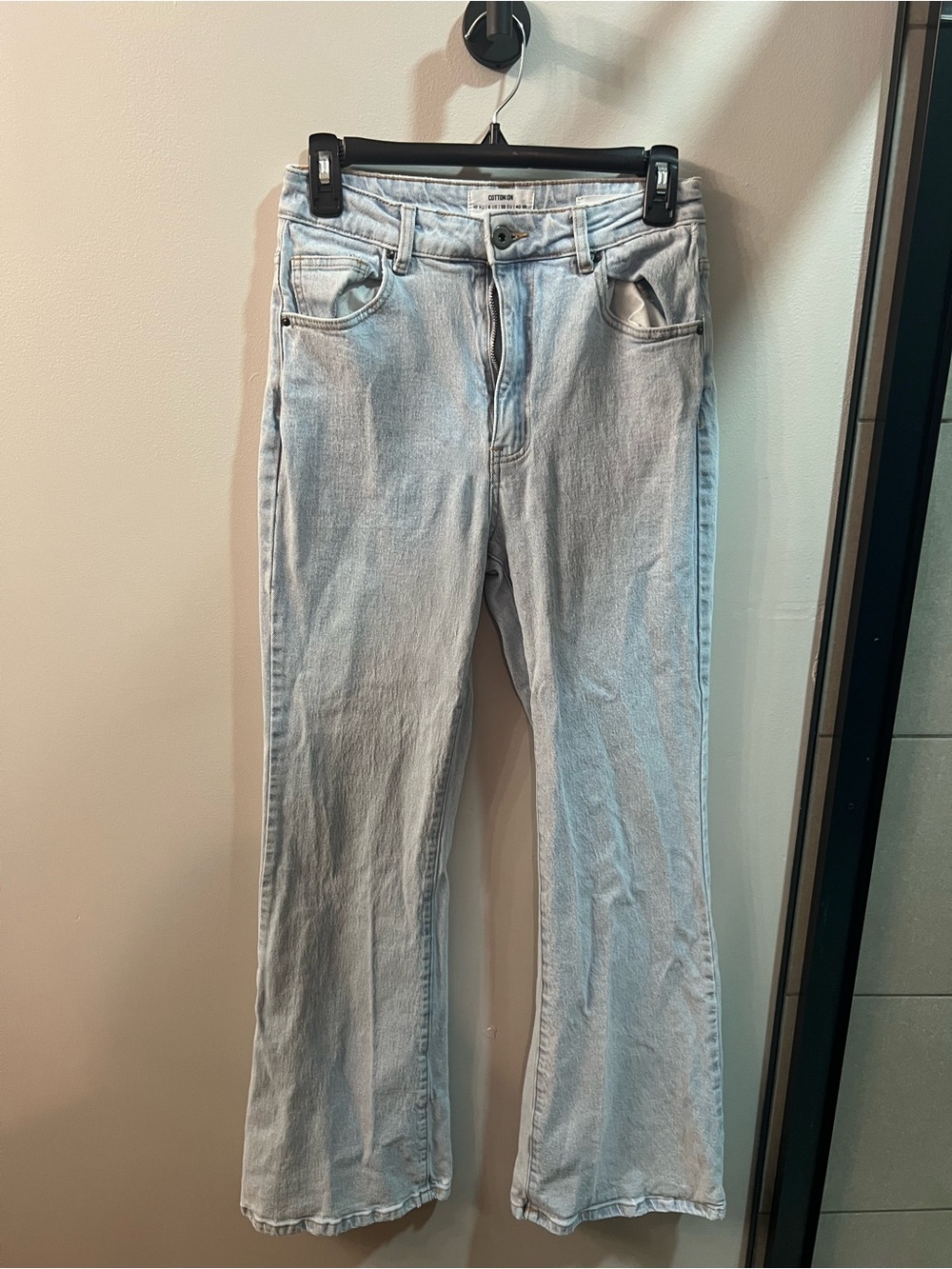 Cotton On Light Blue Flared Jeans
